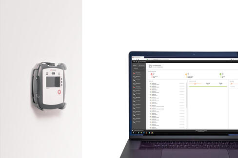 corpuls aed Geräte zentral über corpuls.web MANAGER verwalten