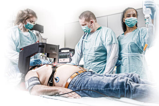 corpuls cpr im Schockraum